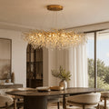 Modern Crystal Branch Chandelier for Dining & Living Room