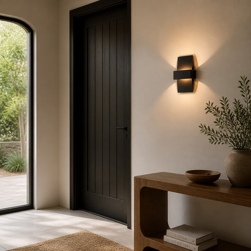 Modern Aluminum LED Wall Sconce for Hallway, Bedroom & Living Room