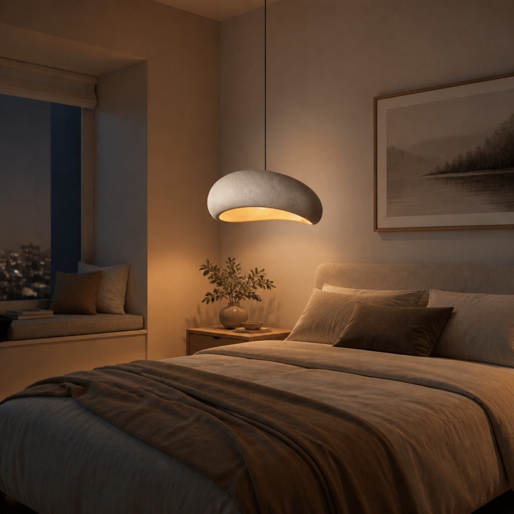 Wabi Sabi Pendant Light Minimalist Japanese Hanging Lamp