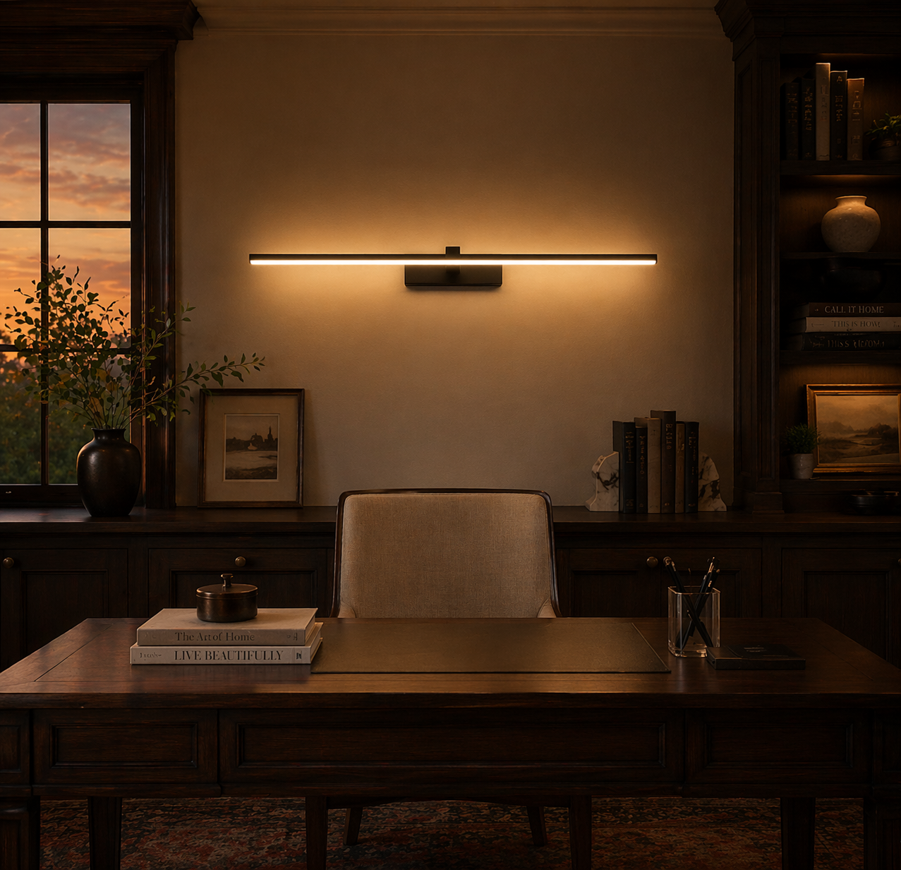 Modern LED Vanity Mirror Light with 3 Color Modes for Bathroom