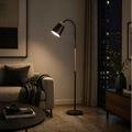 Modern Dimmable LED Floor Reading Lamp for Living Room & Bedroom