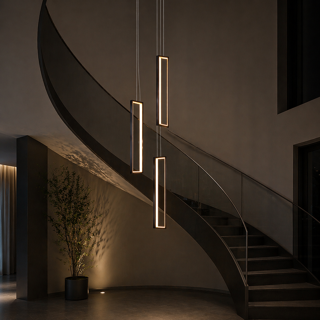 Modern LED Multi-Light Pendant Chandelier for Entryway & Living Room