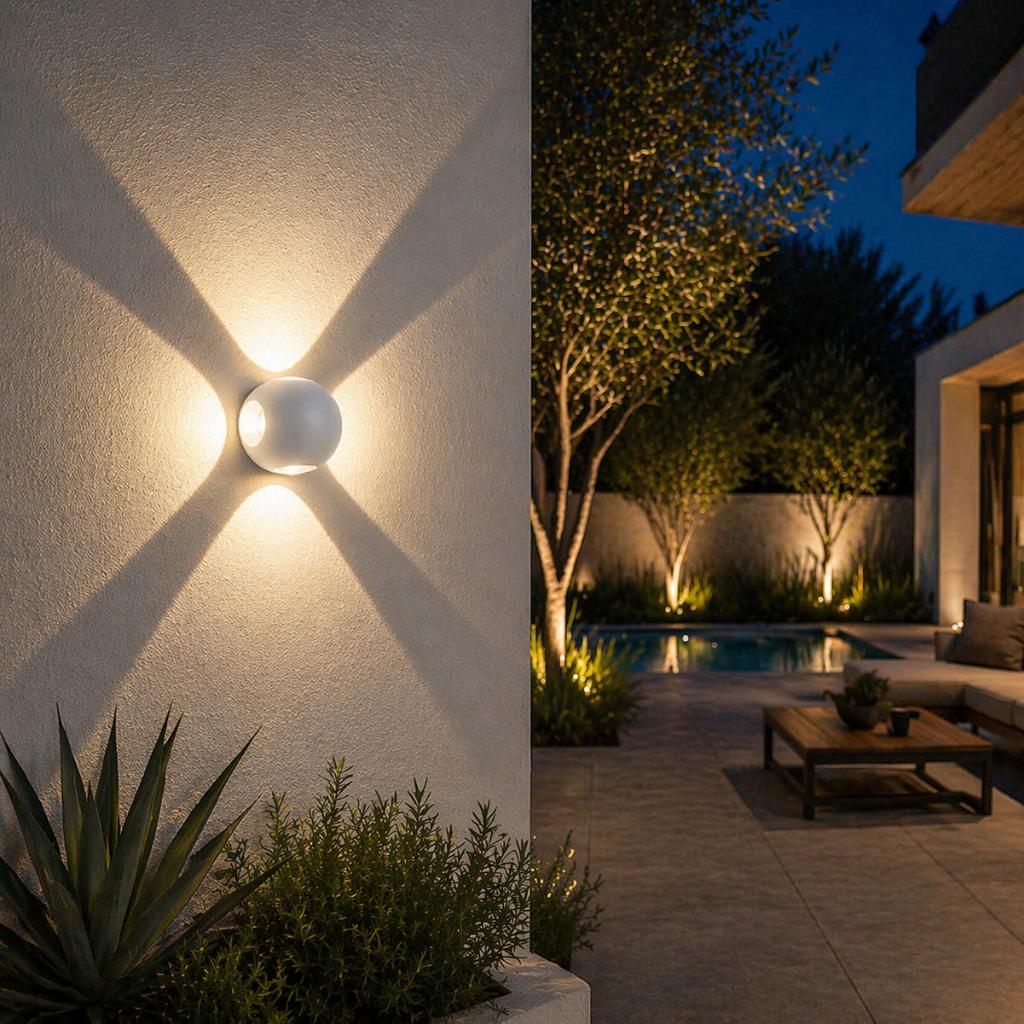Modern LED Cross Beam Wall Sconce for Hallway & Living Room