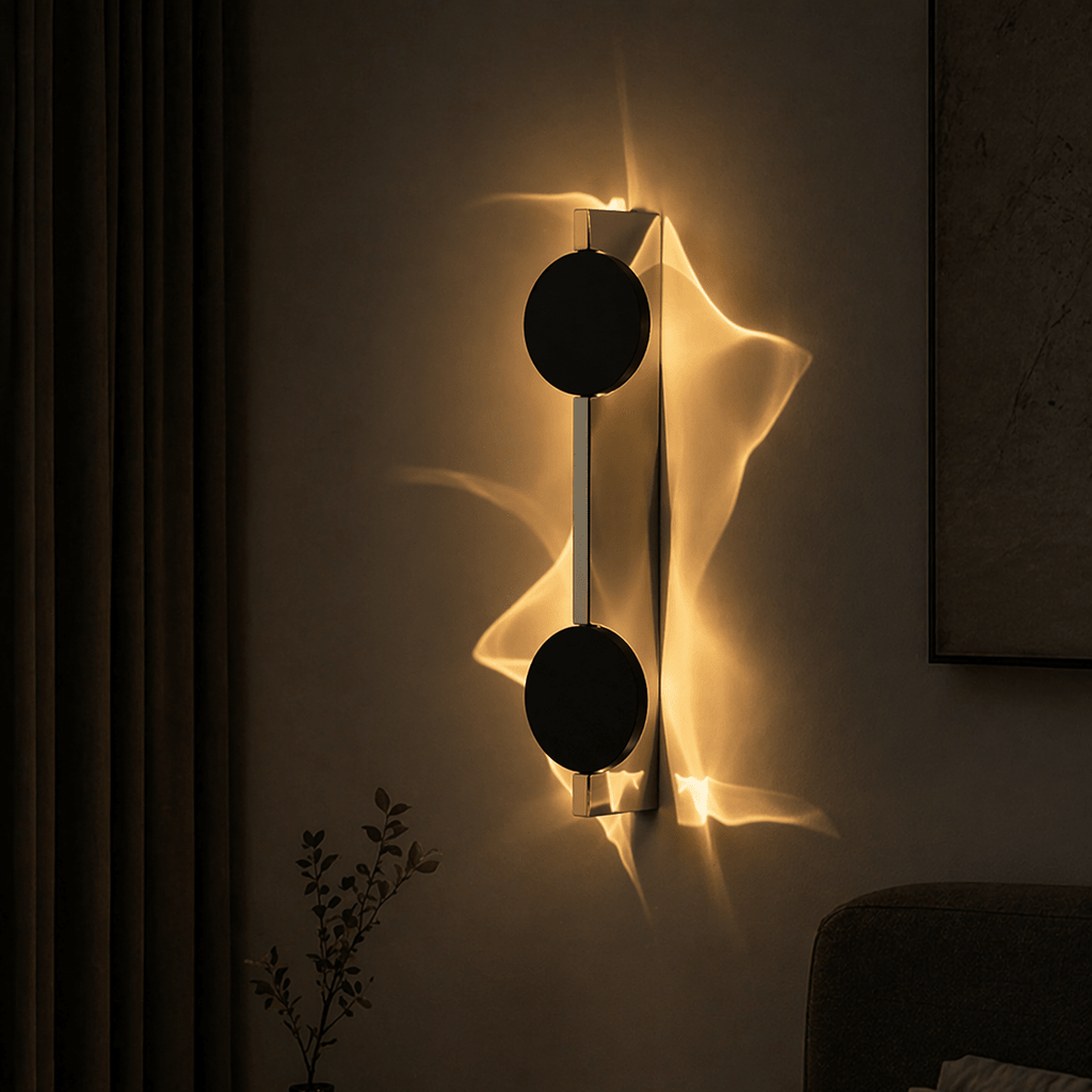 Modern Aluminum LED Wall Sconce for Bedroom, Living Room & Hallway - tonkert