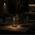 Modern LED Lantern Table Lamp – Minimalist Outdoor Light - tonkert