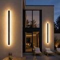 Modern Outdoor LED Wall Light – Waterproof Linear Sconce - tonkert